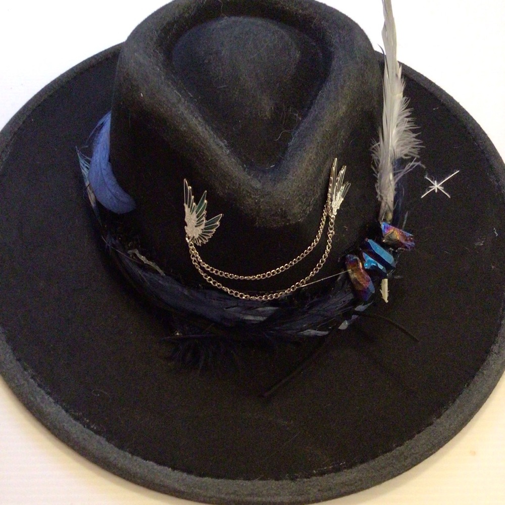 Ruxpinsrags Feathered Angel upcycled Rancher